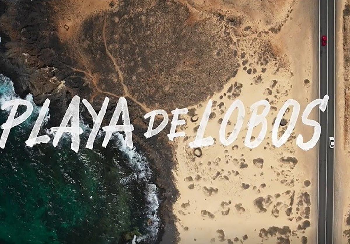 Cartel de la película rodada íntegramente en Fuerteventura.