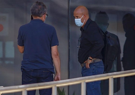 Fernando Torres Baena, en una imagen y vídeo captada cuando disfrutó de su primer permiso penitenciario en Juan Grande.