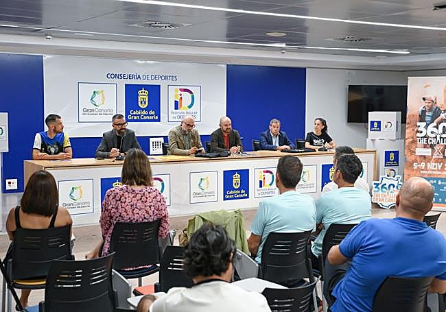 Presentación oficial de la décima edición de la 360º The Challenge Gran Canaria.