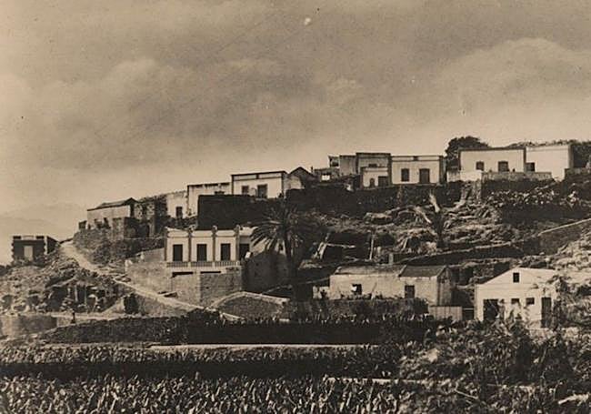 El Risco San Nicolás de entonces