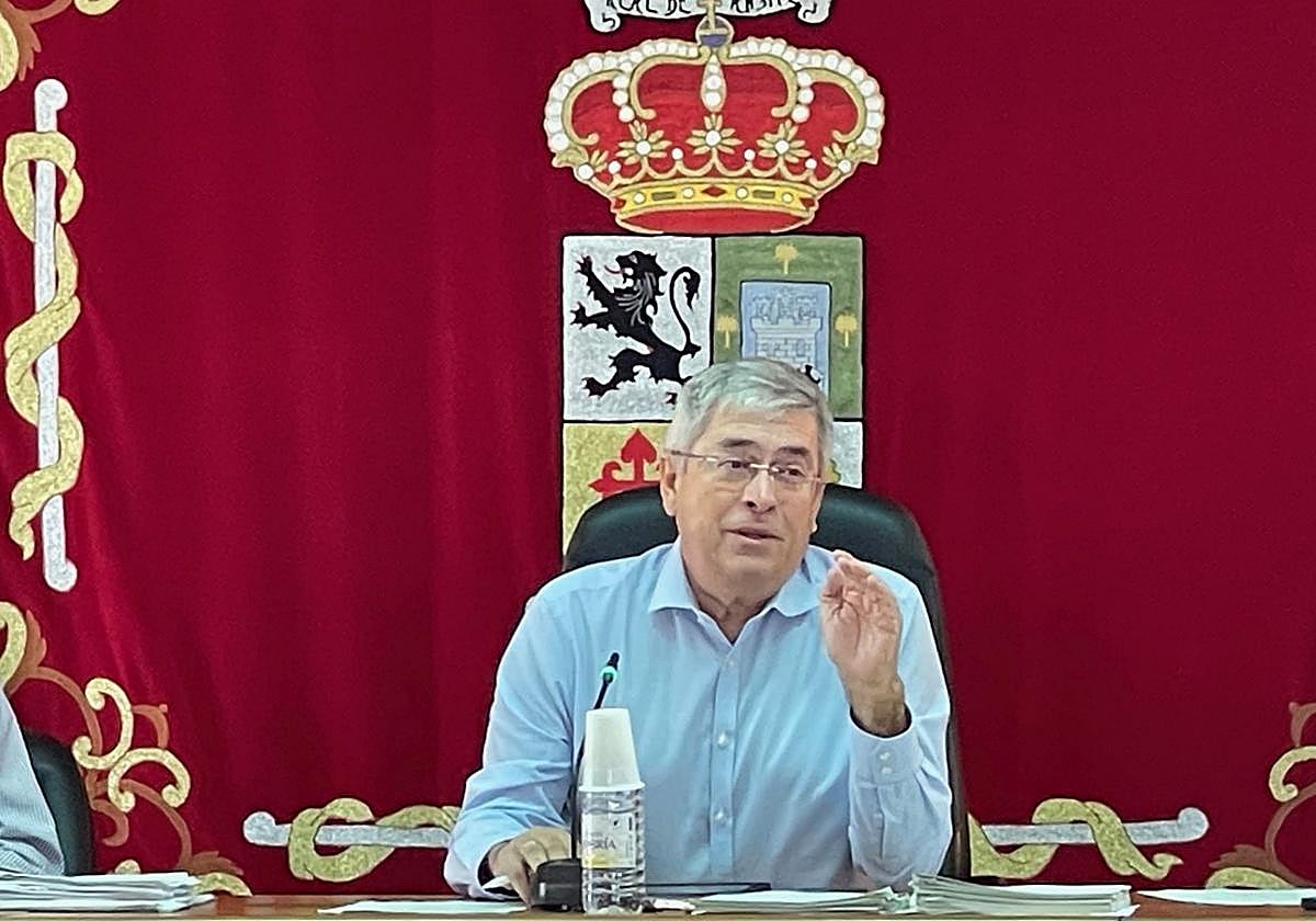 El alcalde, Marco Aurelio Pérez.