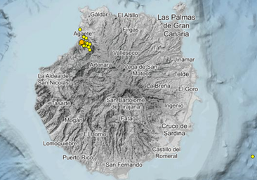 Terremotos en Agaete: «Entran en lo normal pese a que no son frecuentes»