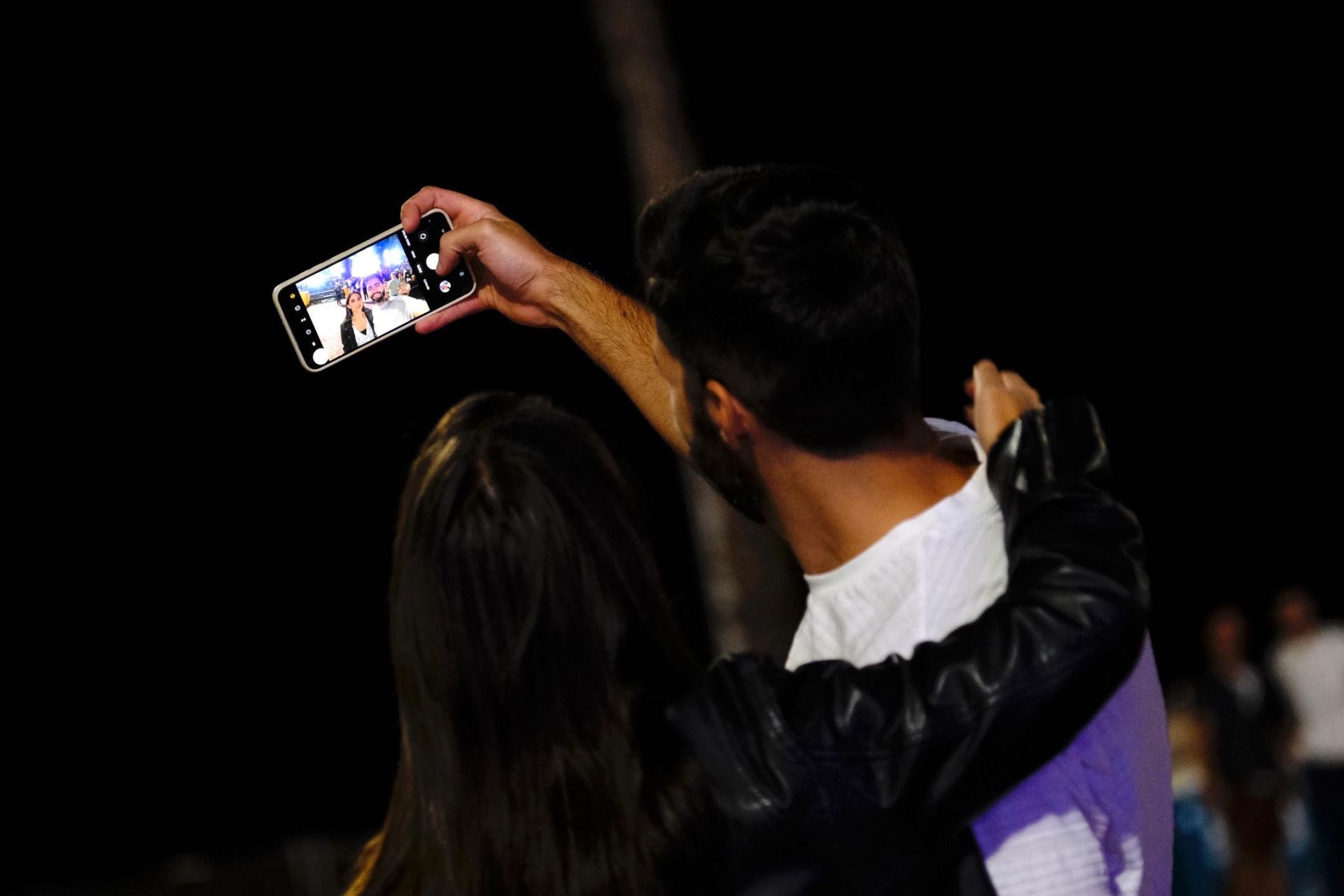 La plaza de la Música coge color antes de la actuación de Craig David