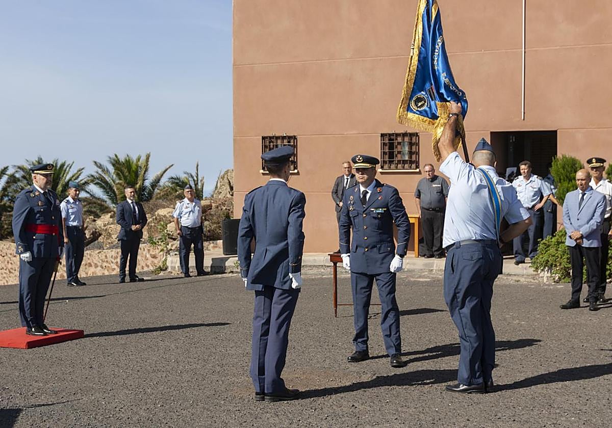 Momento del acto oficial de este lunes en dependencias de Peñas del Chache.
