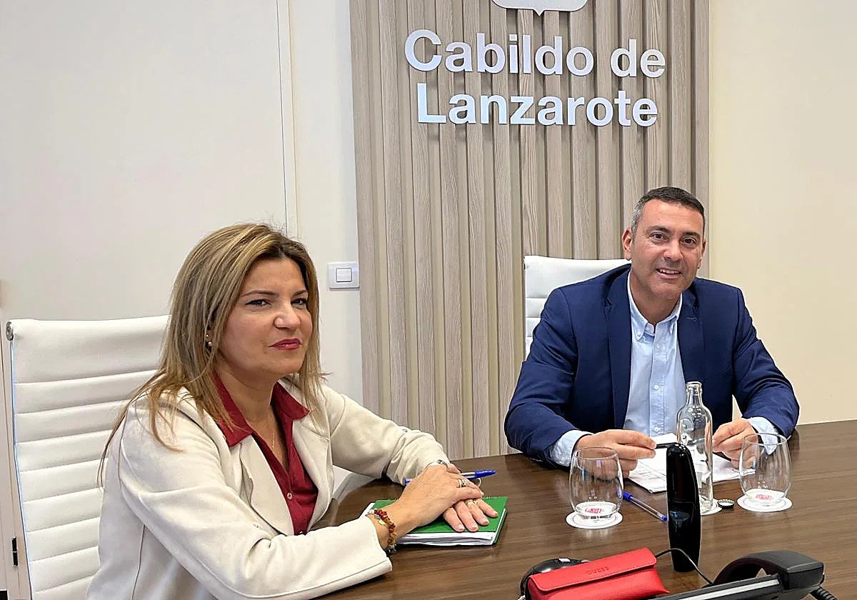 María Jesús Tovar y Oswaldo Betancort.