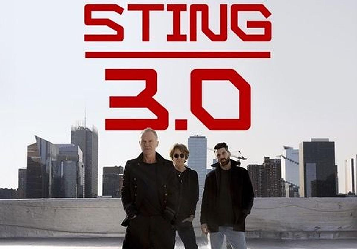 Cartel de la gira mundial de Sting.