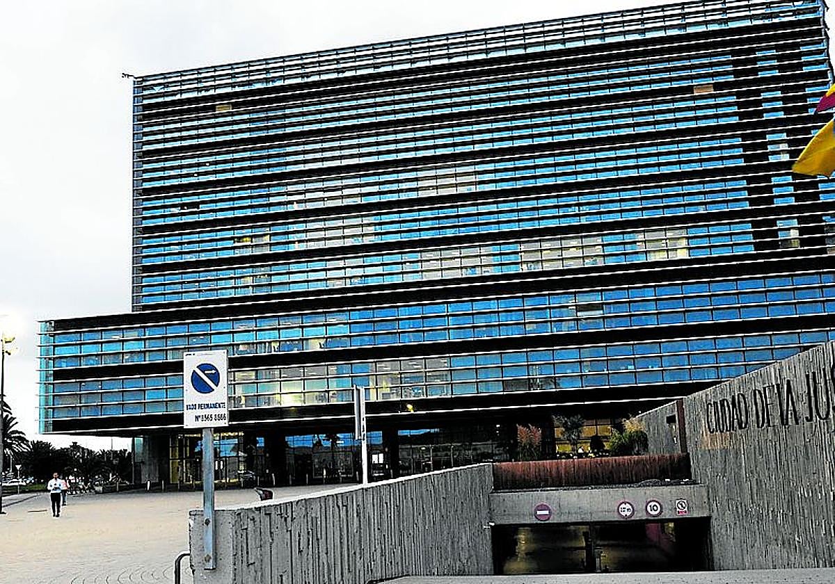 Imagen de archivo de la Ciudad de la Justicia de Las Palmas.
