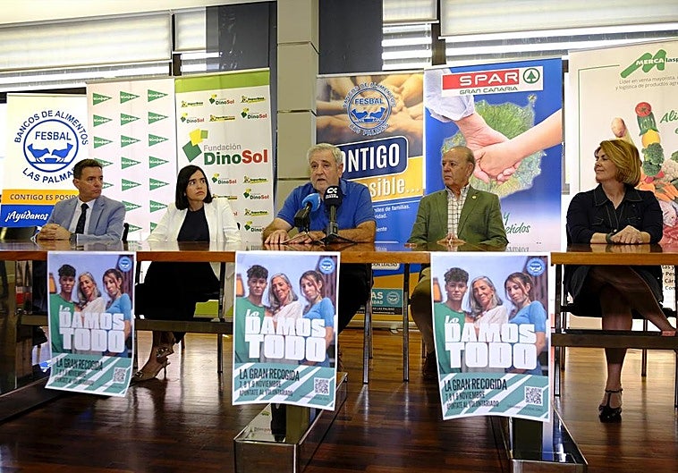Presentación de la campaña para la Gran Recogida de Alimentos.