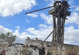 Detalle de la molina.