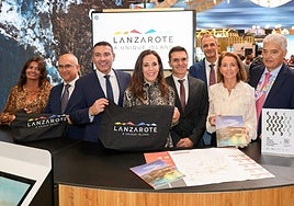 Lanzarote estuvo presente en la primera jornada de World Travel Market.