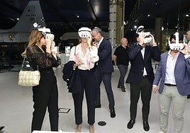 Momento de inaguración de las jornadas en el Museo Elder.