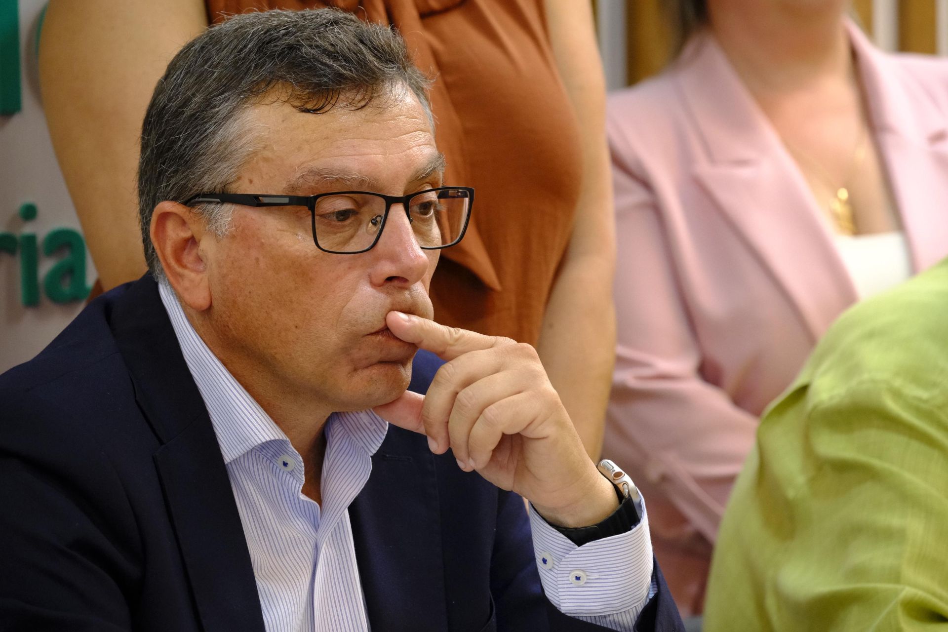 La reacción del grupo de gobierno de Valsequillo a la moción de censura, en imágenes