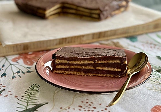 Tarta de la abuela con Chocolate La Isleña