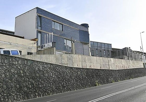 Vista de uno de los laterales del CADI de Las Longueras, en Telde.