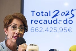 Onalia Bueno, alcaldesa de Mogán, hizo balance de la tasa turística en su municipio