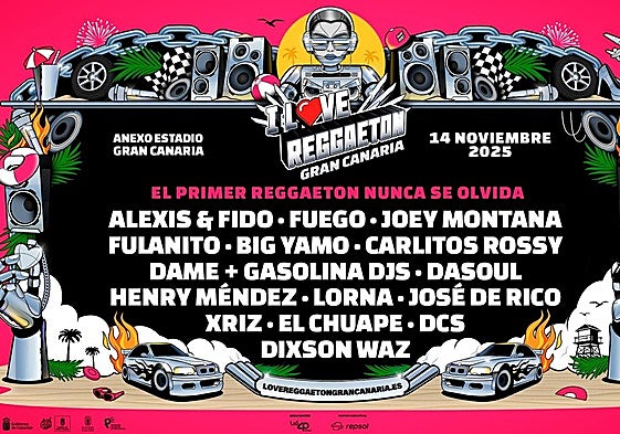 Imagen del cartel ILove Reggaeton.