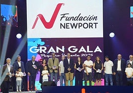 Momento de la Gala Pequeño Valiente, celebrada en el Gran Canaria Arena.