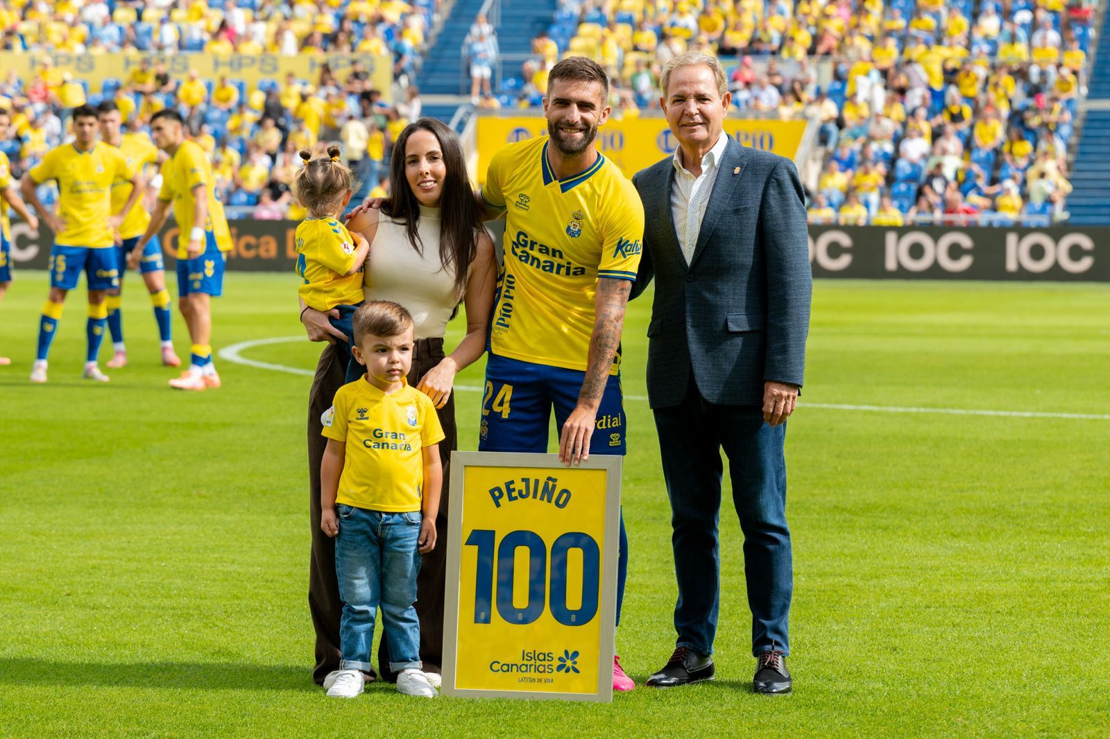 Imágenes del duelo: UD Las Palmas - Racing