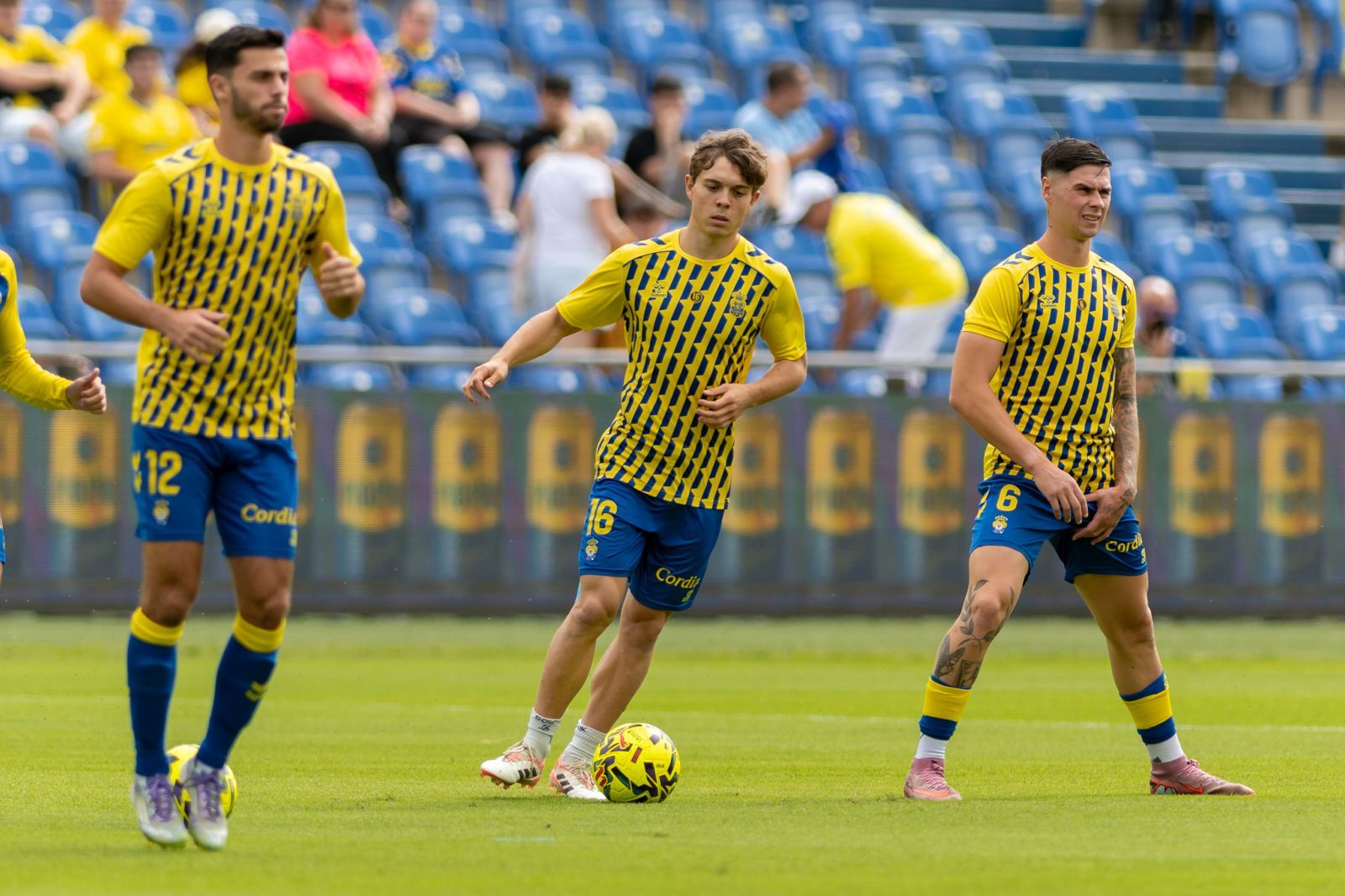Imágenes del duelo: UD Las Palmas - Racing