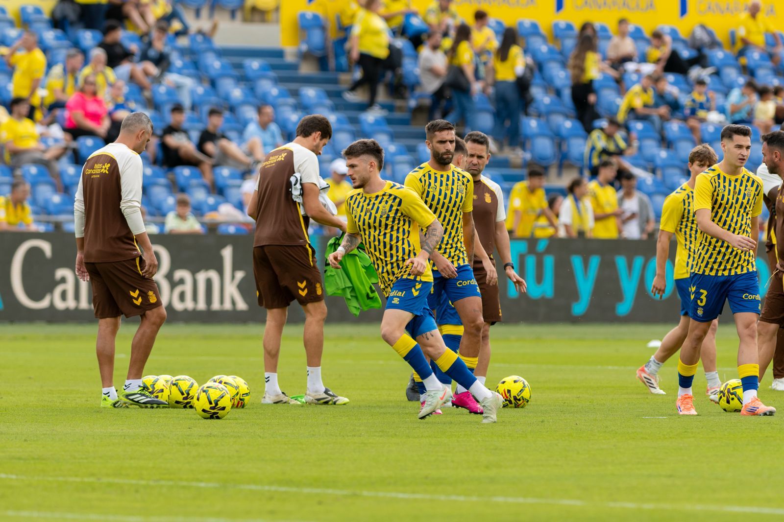 Imágenes del duelo: UD Las Palmas - Racing