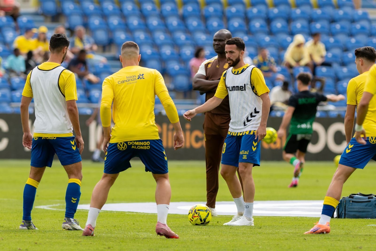 Imágenes del duelo: UD Las Palmas - Racing