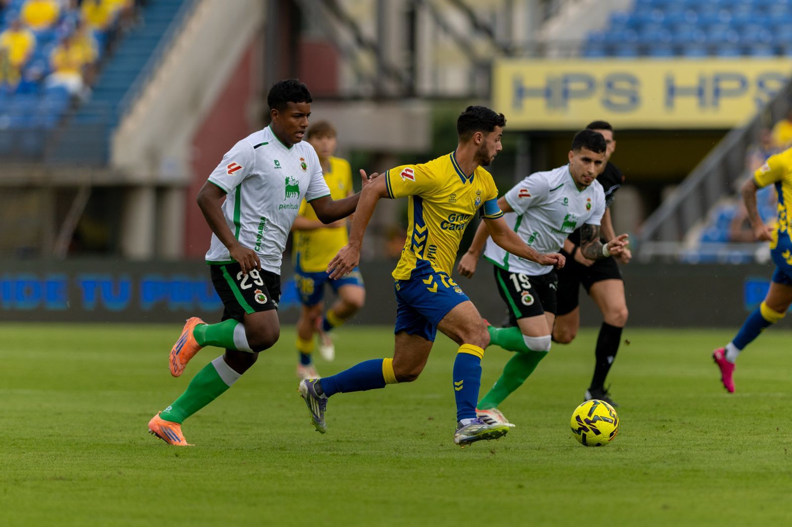 Imágenes del duelo: UD Las Palmas - Racing