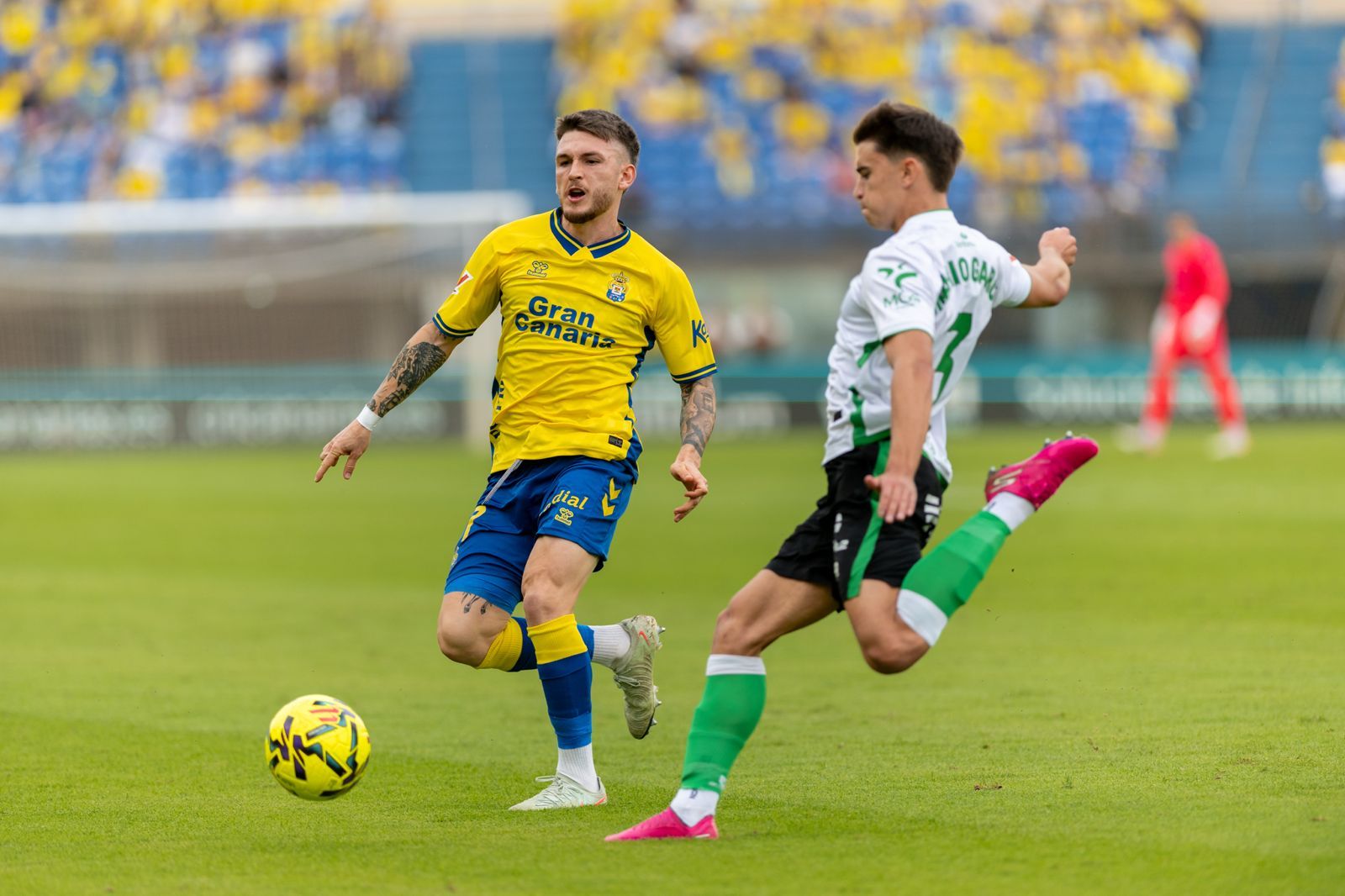 Imágenes del duelo: UD Las Palmas - Racing