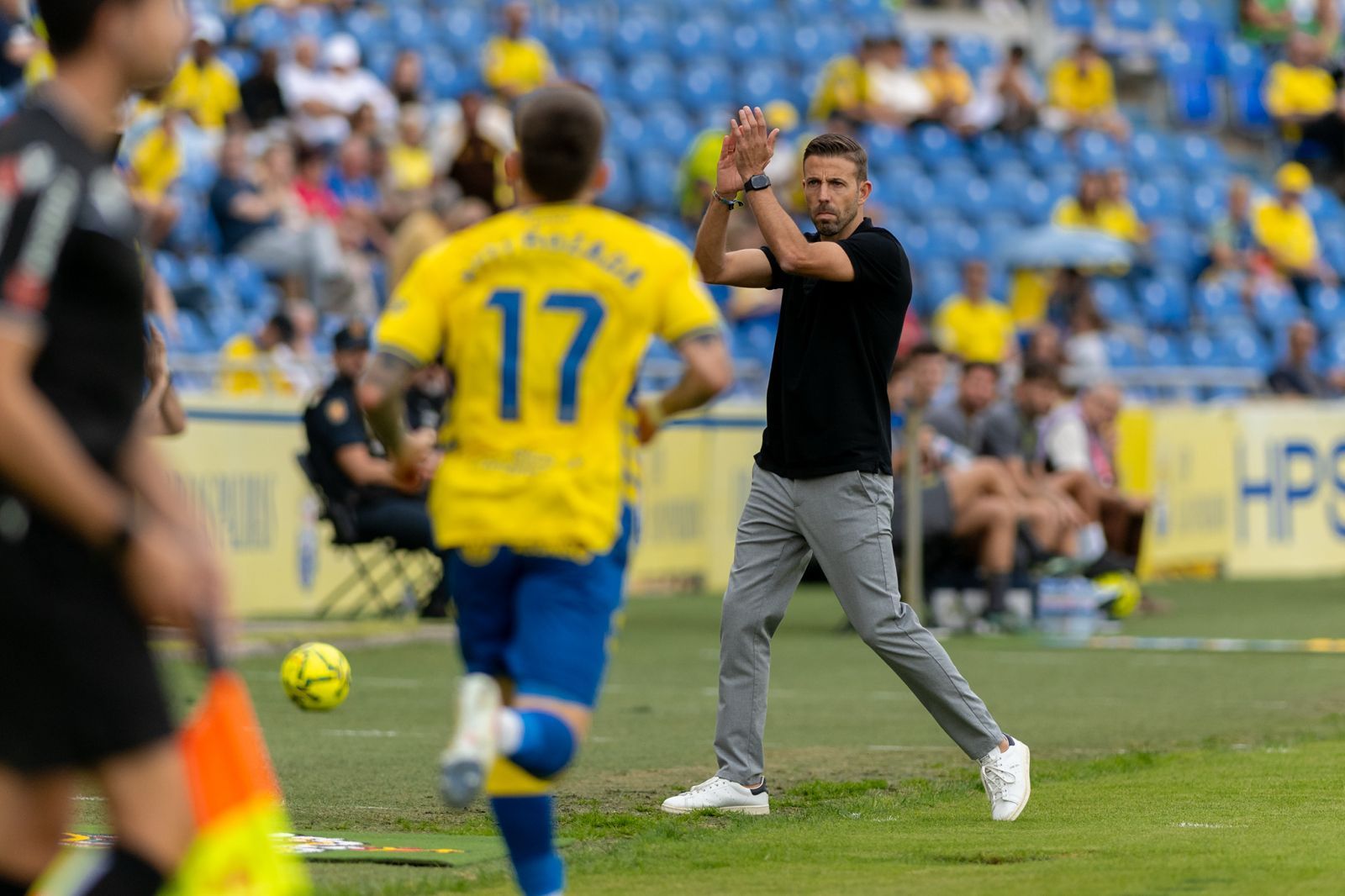 Imágenes del duelo: UD Las Palmas - Racing