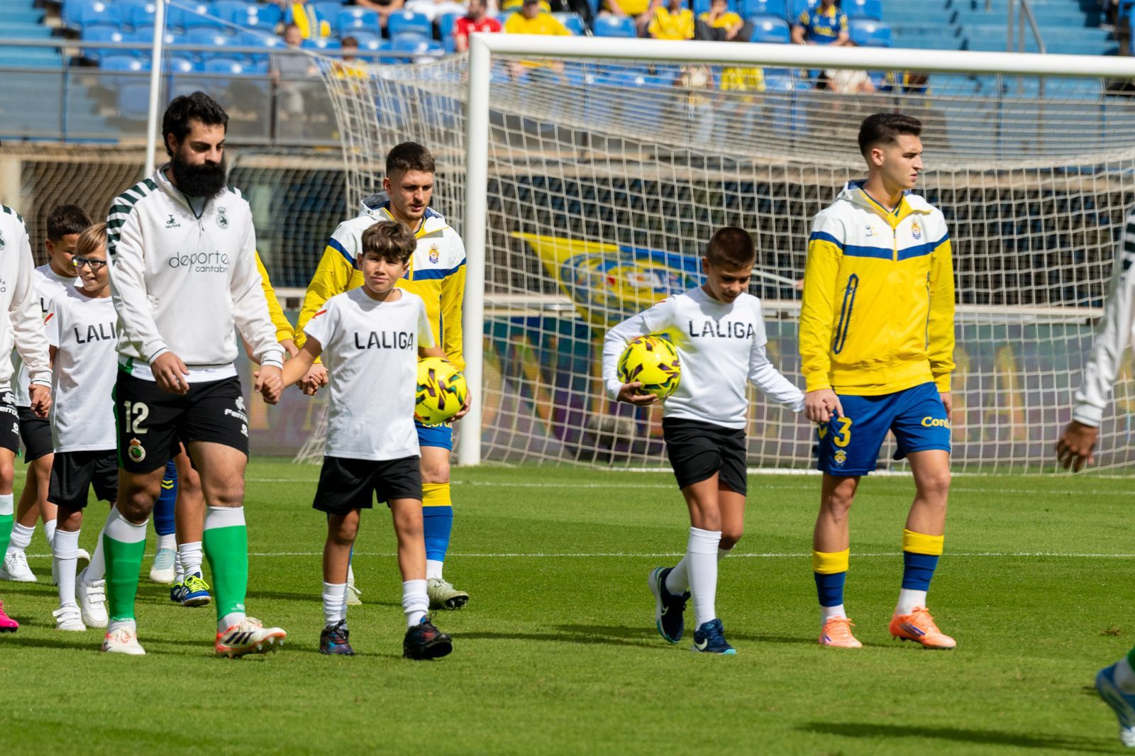 Imágenes del duelo: UD Las Palmas - Racing
