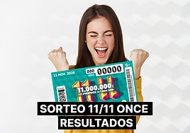 Sorteo 11 del 11 de la ONCE 2025