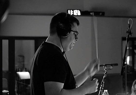 El compositor Héctor Muñoz.