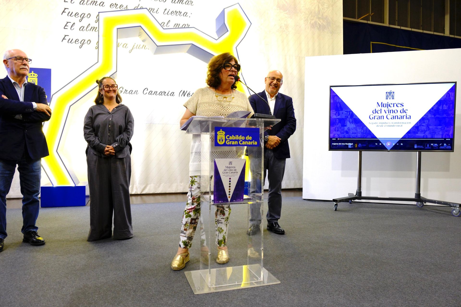 Presentación del libro Mujeres del Vino de Gran Canaria, en imágenes