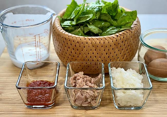 Ingredientes para elaborar los flanes