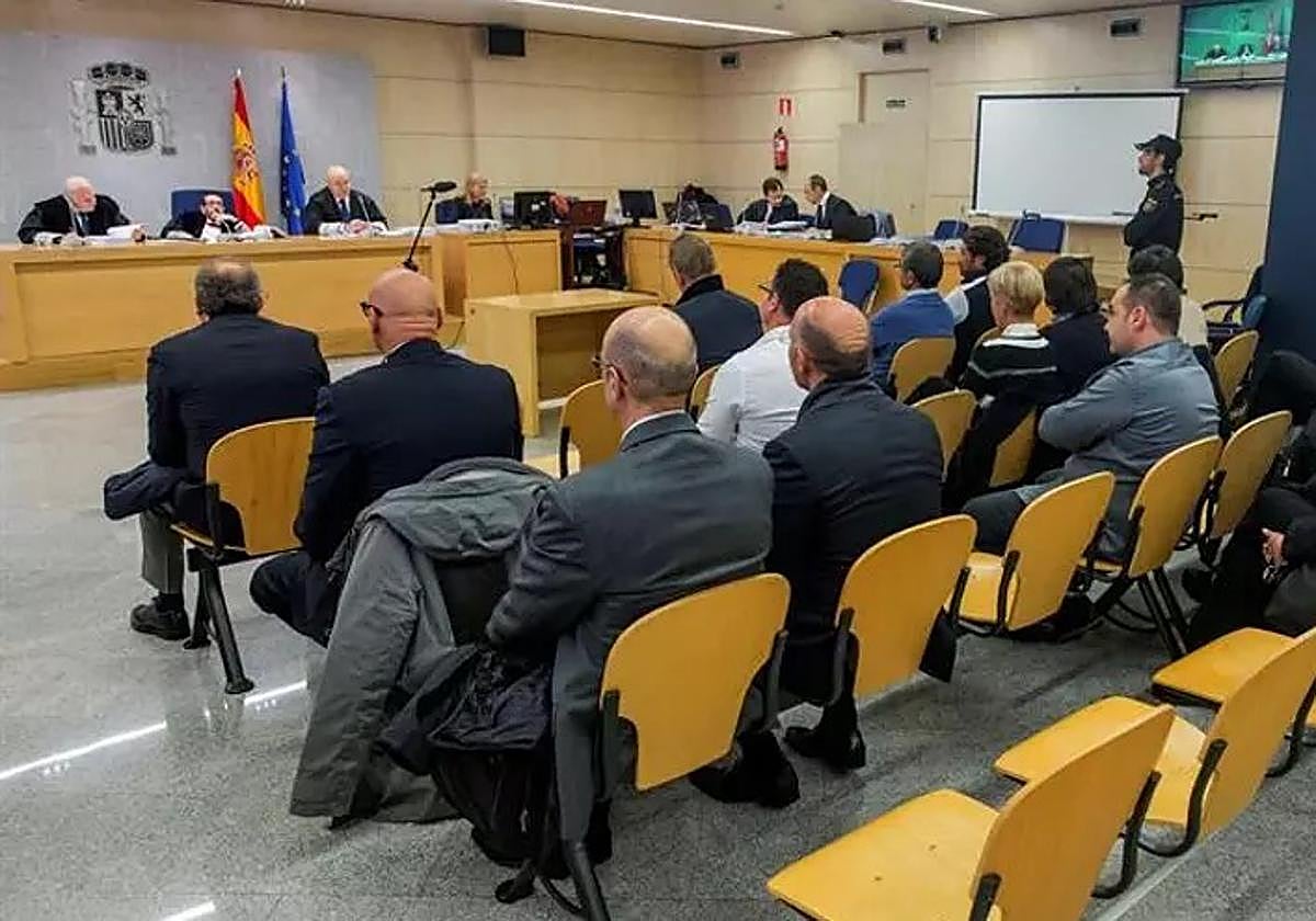 Imagen del juicio celebrado en la Audiencia Nacional en enero de 2016.