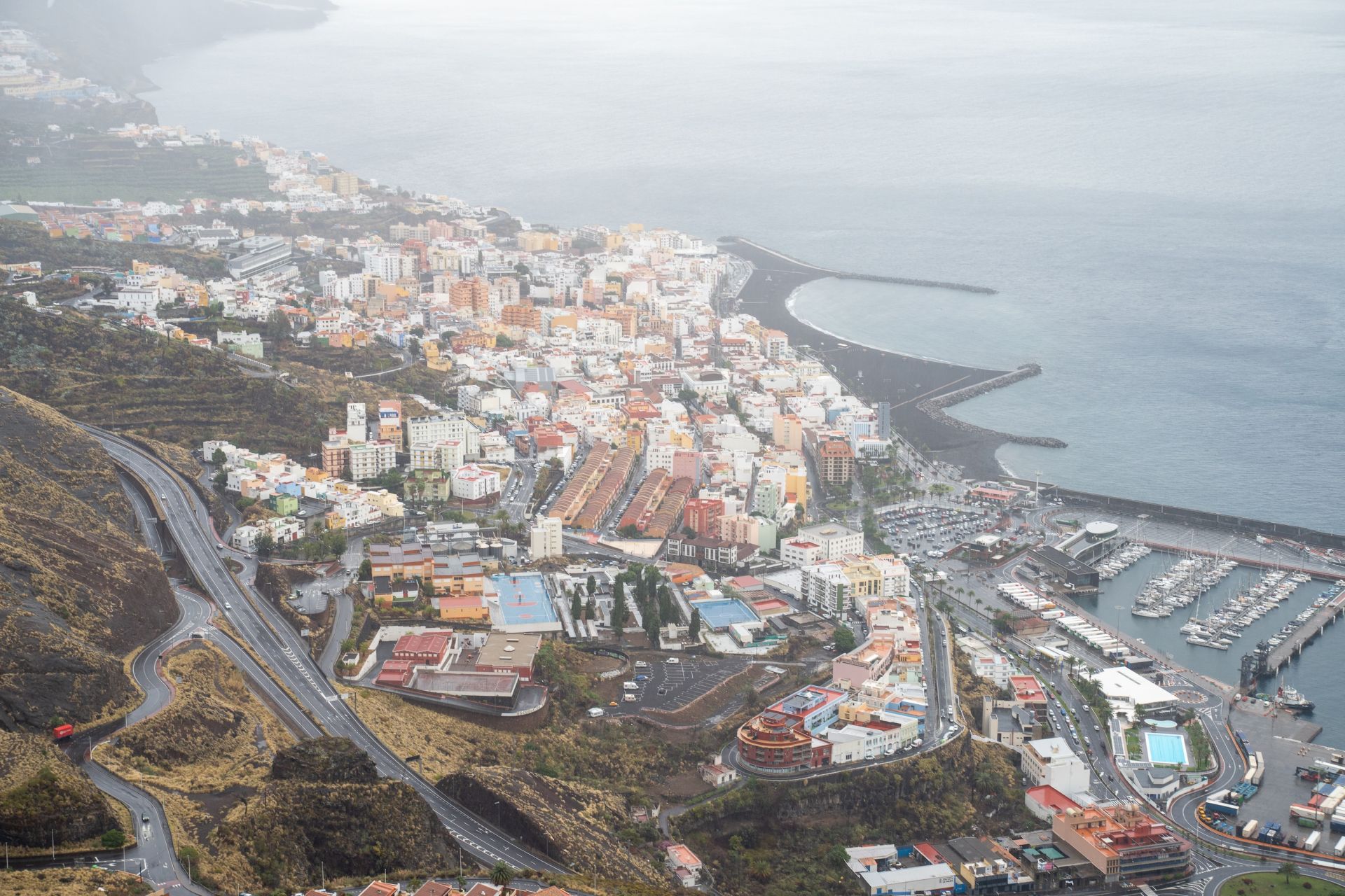 La llegada de la borrasca Claudia, en imágenes