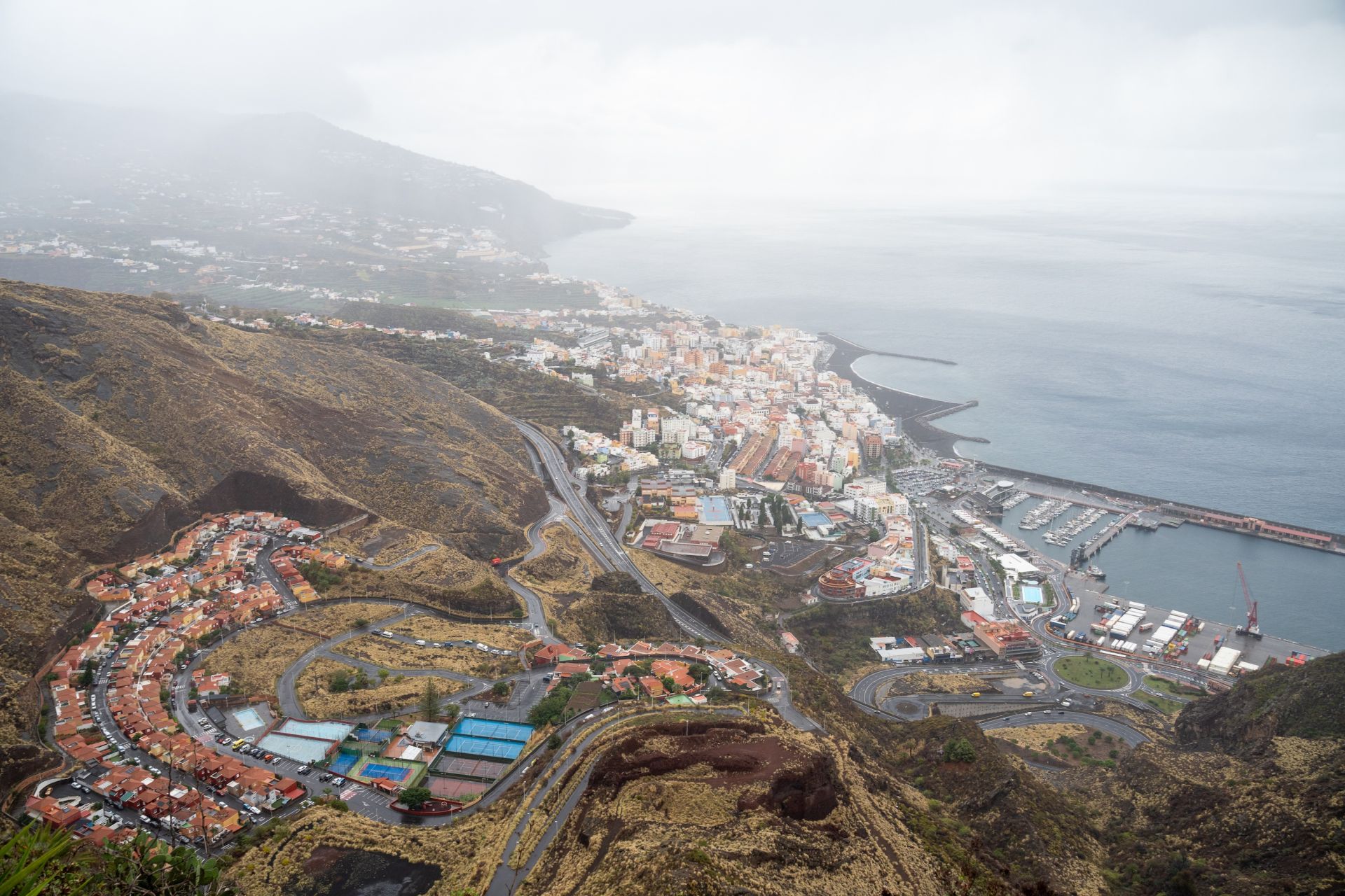 La llegada de la borrasca Claudia, en imágenes