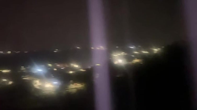 Llega la lluvia a Valleseco