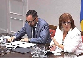 Imagen de archivo de la presidenta y el vicepresidente de la Ascav, Doris Borrego y Javier Valentín.