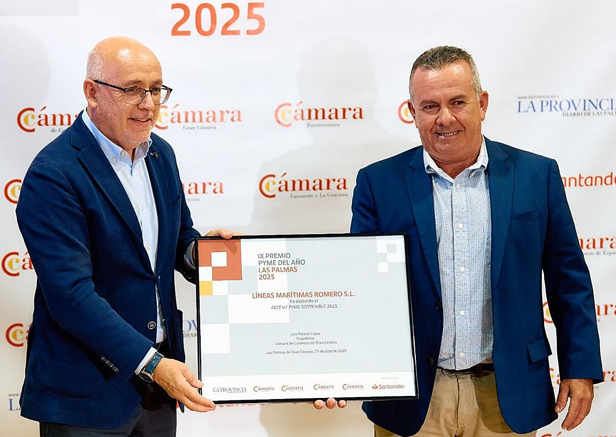 Imagen secundaria 1 - «Federico Romero: nuestro crecimiento tiene sentido solo si mejora la vida en las islas»