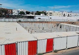 Instalacion inacabada que servirá para dar servicio a los mayores.