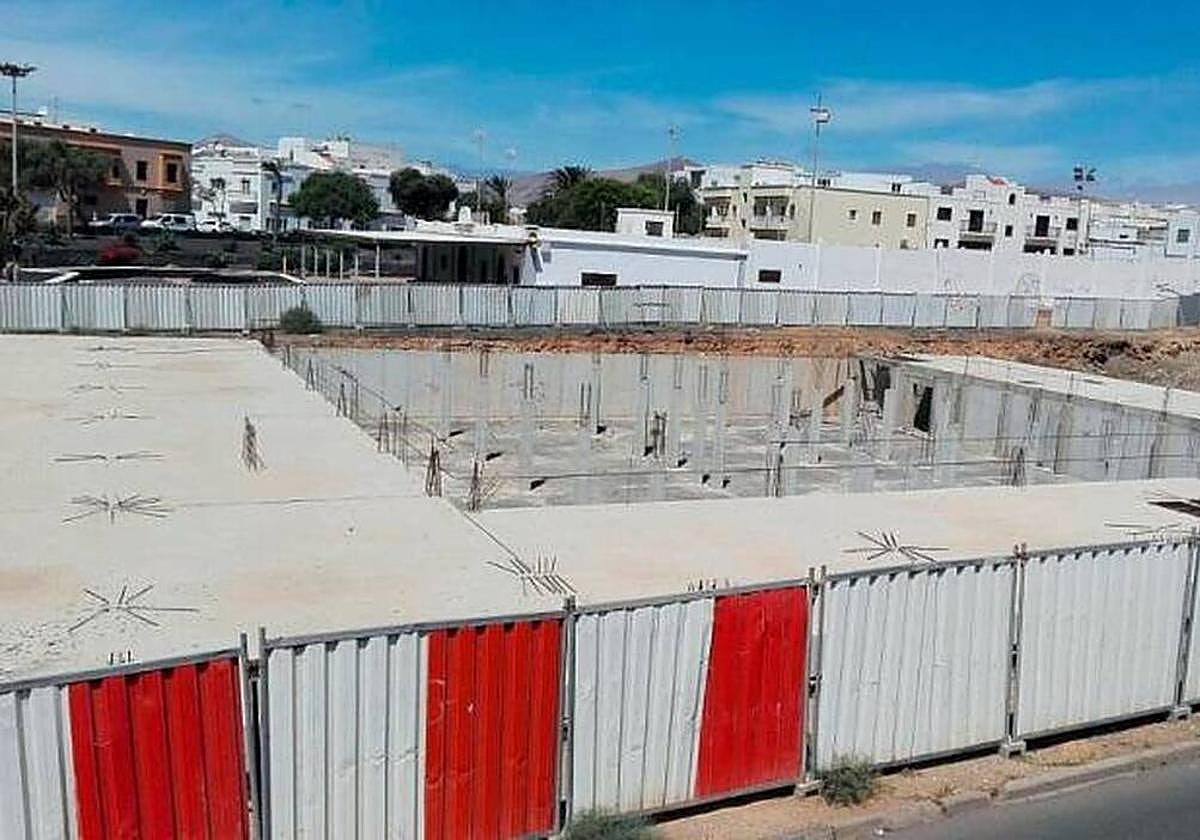 Instalacion inacabada que servirá para dar servicio a los mayores.