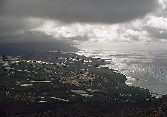 La borrasca Claudia se deja sentir desde primera hora de este miércoles en La Palma.