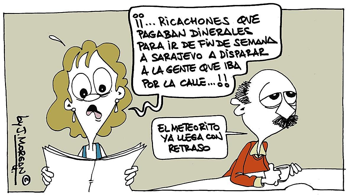 La viñeta de Morgan de este viernes 14 de noviembre