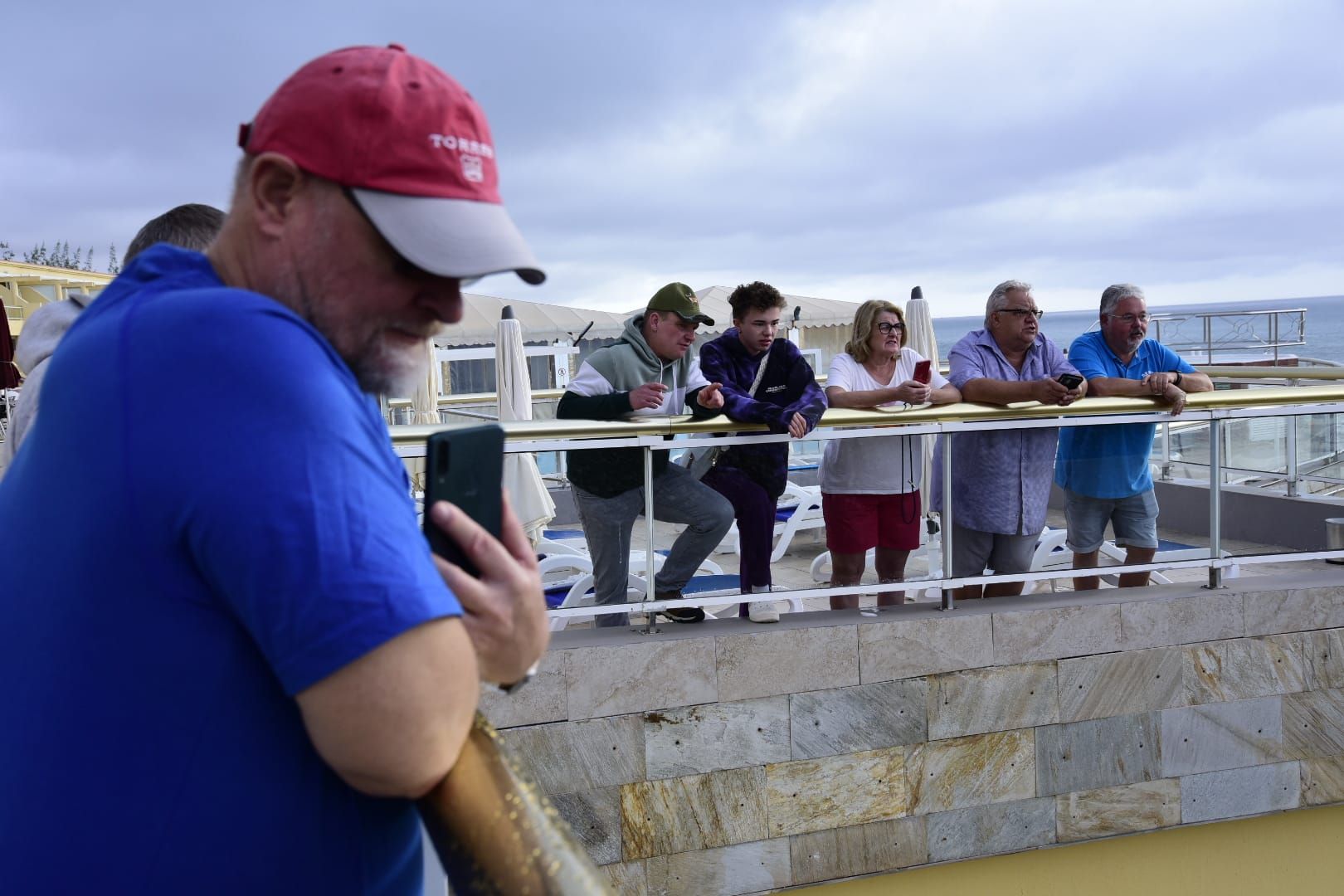 Así fue la caída del muro en San Bartolomé de Tirajana