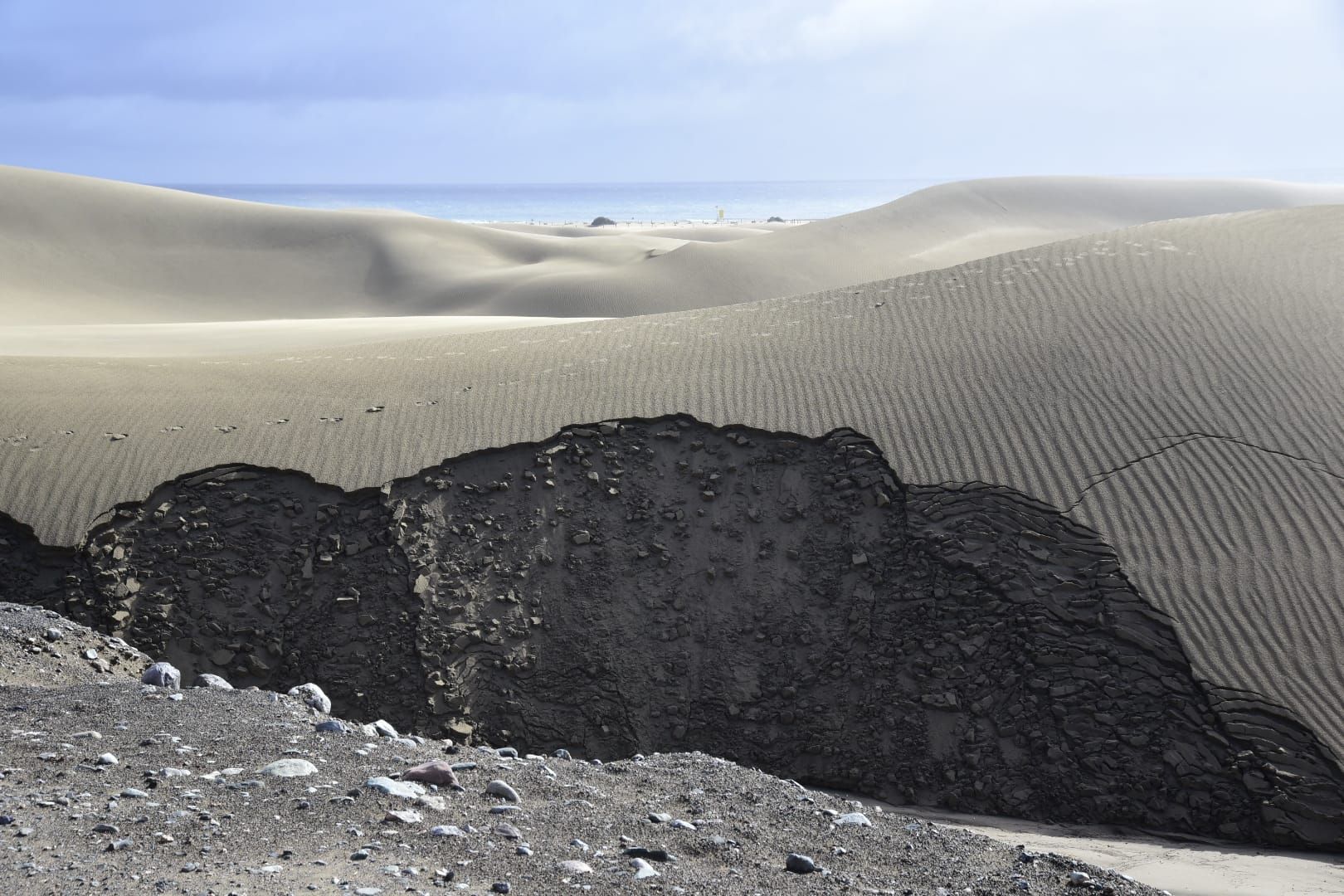 Los estragos de la borrasca Claudia en Canarias