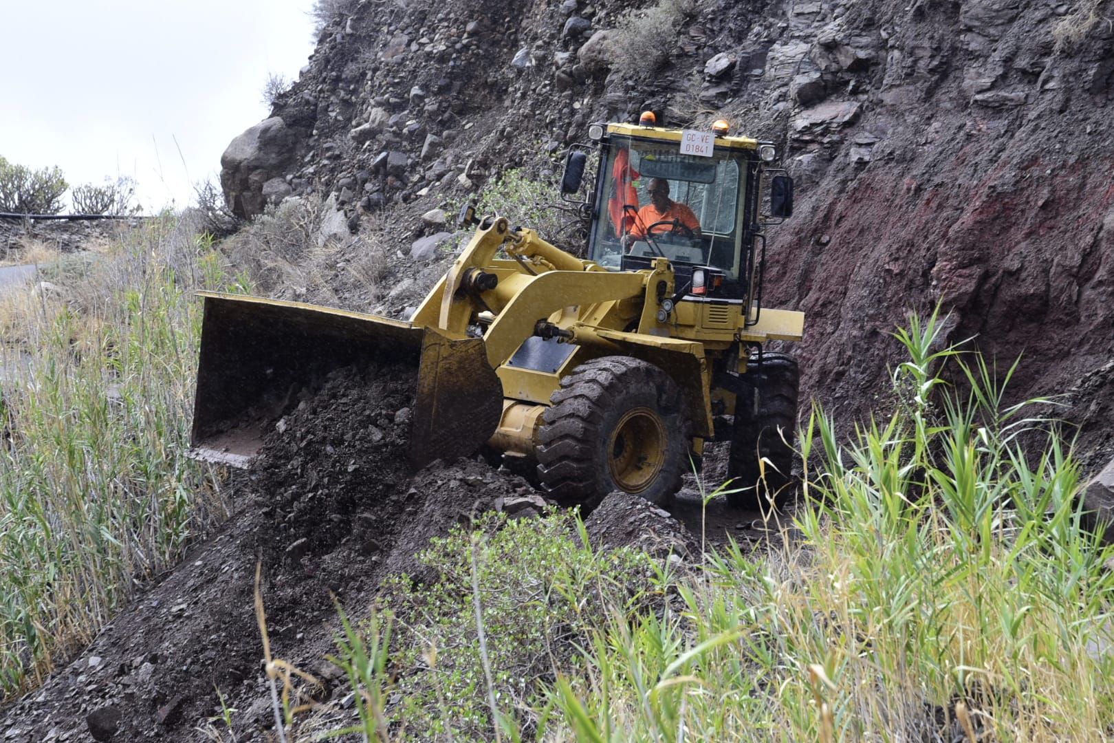 Los estragos de la borrasca Claudia en Canarias