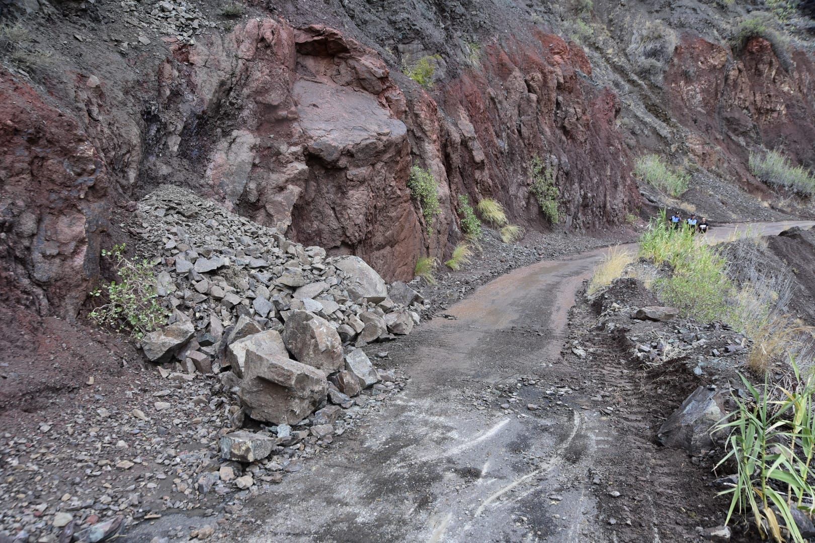 Los estragos de la borrasca Claudia en Canarias