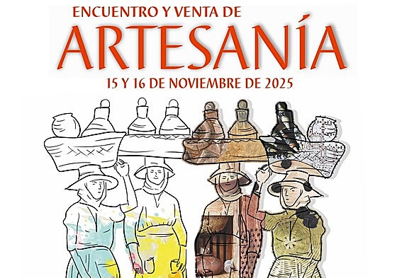 Cartel de la muestra de este fin de semana en la plaza de Antigua.