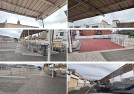 Estado actual de las instalaciones de la Estación de Guaguas de Arucas.