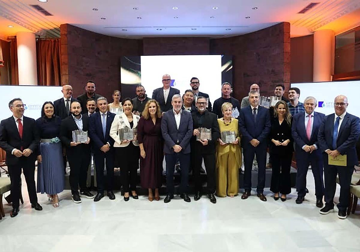 Imagen del acto de entrega de la VIII edición de los Premios Gastronómicos Mesa Abierta.